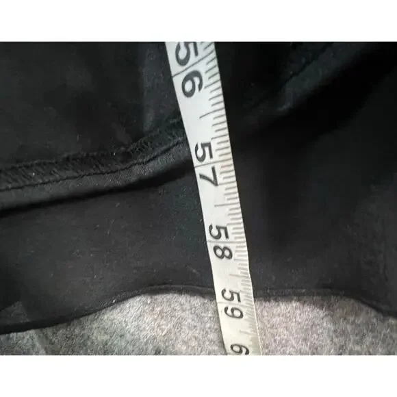 Tadashi Shoji Y2K Halter Dress 12 Black Silk Tiered Layer Cocktail Gown Romantic - Picture 10 of 16